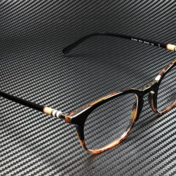 Burberry Black Havana Mens Eyeglasses - Picture 5 of 5